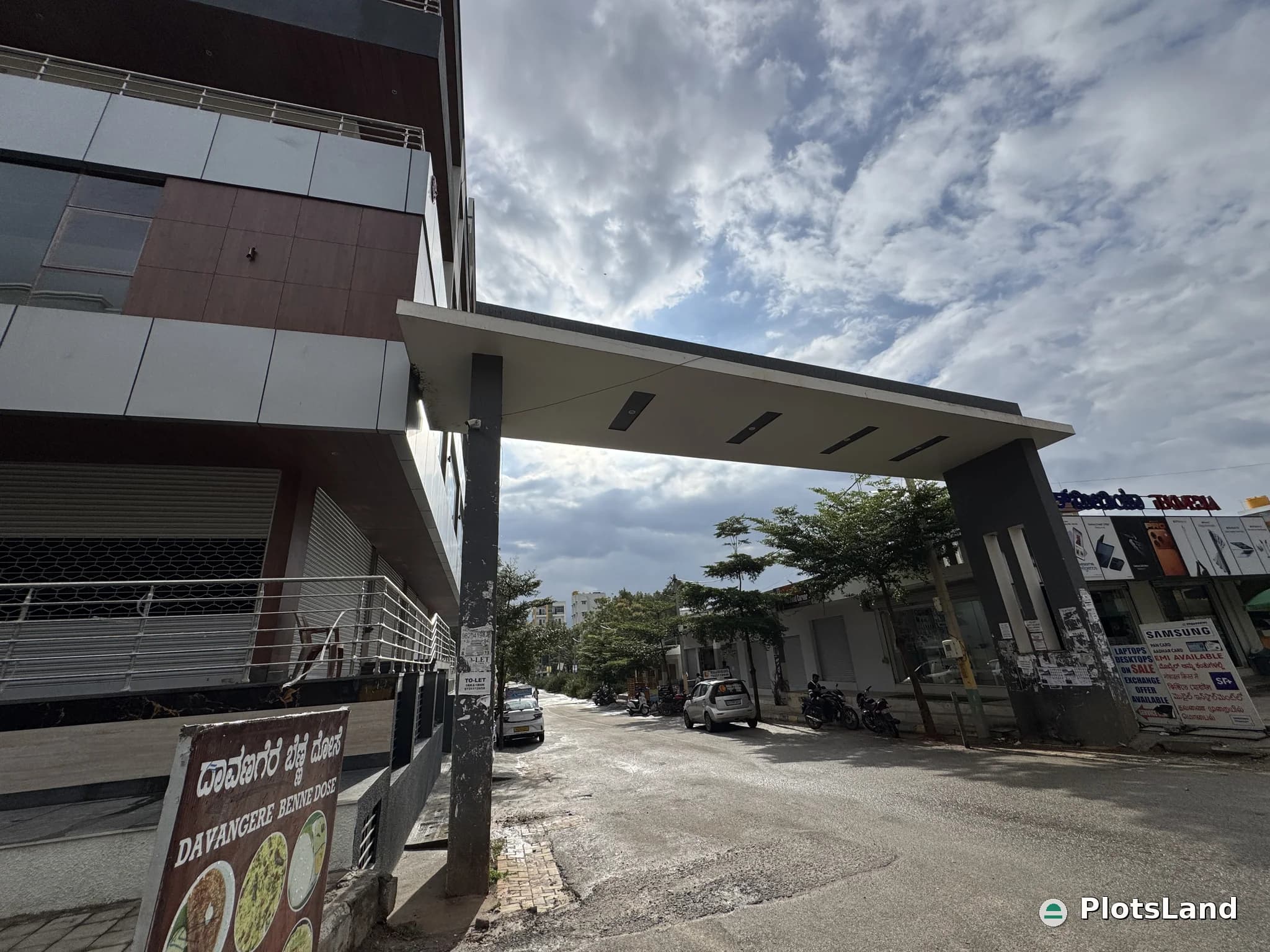 Residential come commercial plots along with attached lake   
